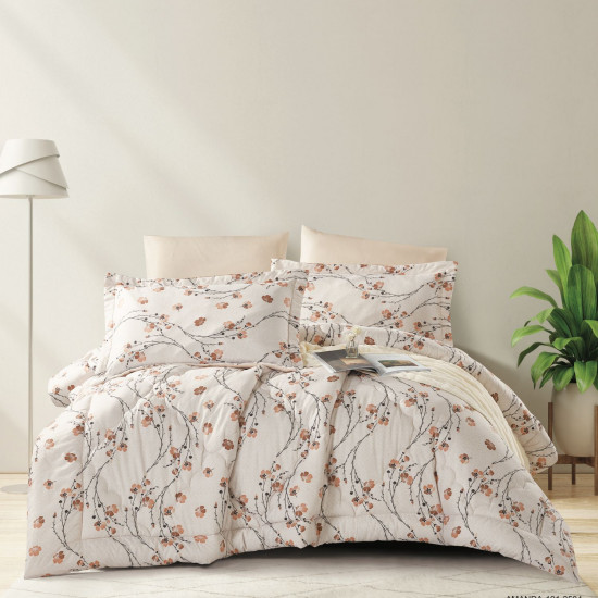 6-Piece Double Super King Size Comforter Set 6-Piece Double Super King Size Comforter Set