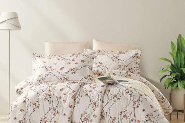 6-Piece Double Super King Size Comforter Set