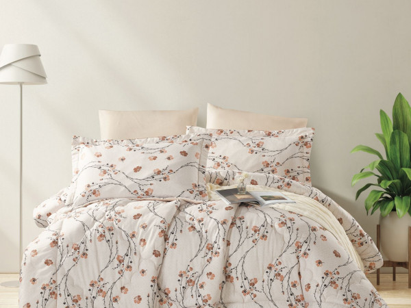 6-Piece Double Super King Size Comforter Set