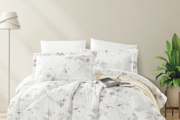 6-Piece Double Super King Size Comforter Set