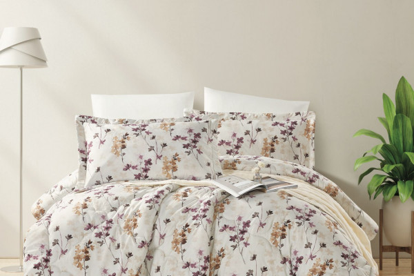 6-Piece Double Super King Size Comforter Set