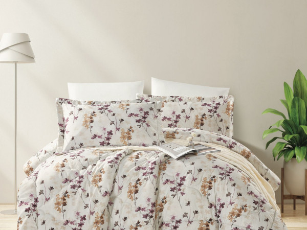 6-Piece Double Super King Size Comforter Set