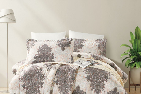 6-Piece Double Super King Size Comforter Set