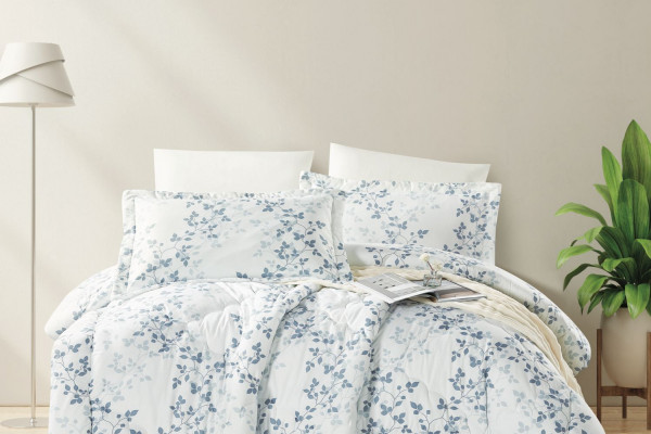 6-Piece Double Super King Size Comforter Set