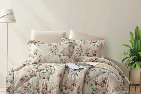 6-Piece Double Super King Size Comforter Set