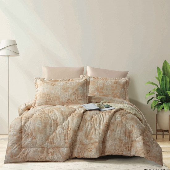 6-Piece Double Super King Size Comforter Set 6-Piece Double Super King Size Comforter Set