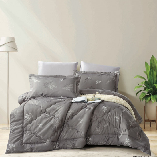 6-Piece Double Super King Size Comforter Set