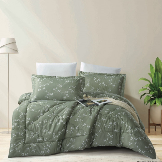 6-Piece Double Super King Size Comforter Set 6-Piece Double Super King Size Comforter Set