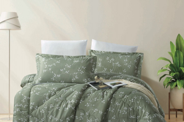 6-Piece Double Super King Size Comforter Set