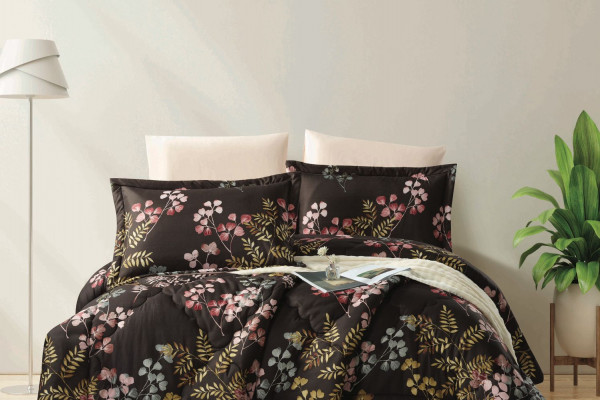 6-Piece Double Super King Size Comforter Set