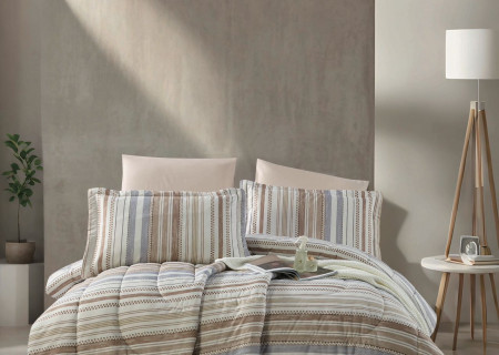 6-Piece Double Super King Size Comforter Set