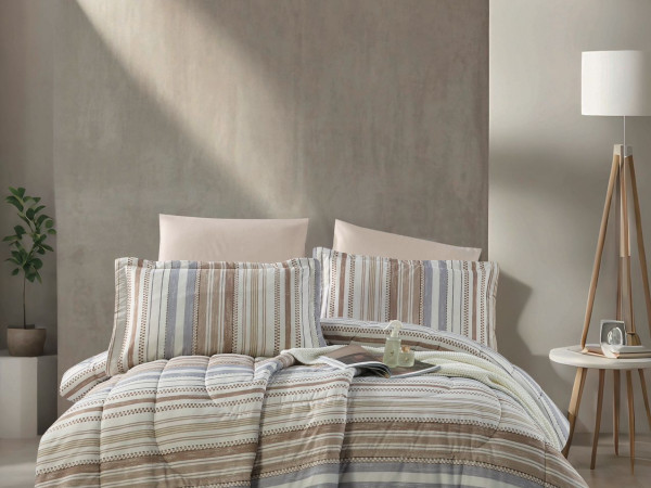 6-Piece Double Super King Size Comforter Set