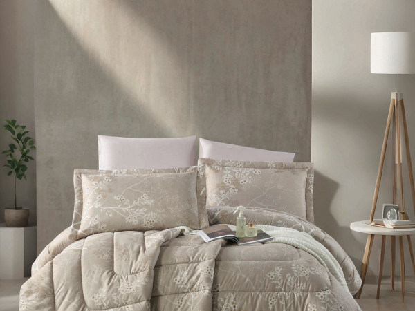 6-Piece Double Super King Size Comforter Set