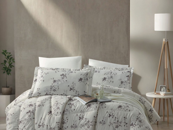 6-Piece Double Super King Size Comforter Set