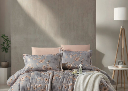 6-Piece Double Super King Size Comforter Set