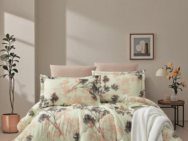 6-Piece Double Super King Size Comforter Set