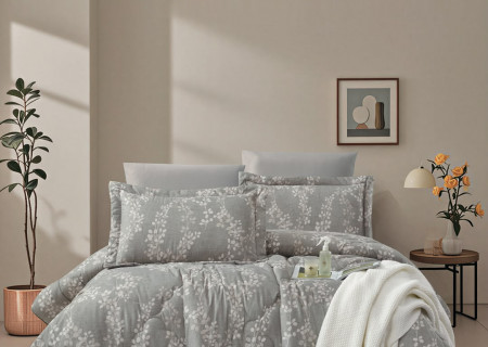 6-Piece Double Super King Size Comforter Set