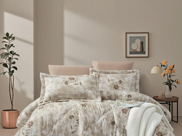 6-Piece Double Super King Size Comforter Set