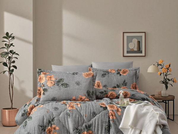 6-Piece Double Super King Size Comforter Set