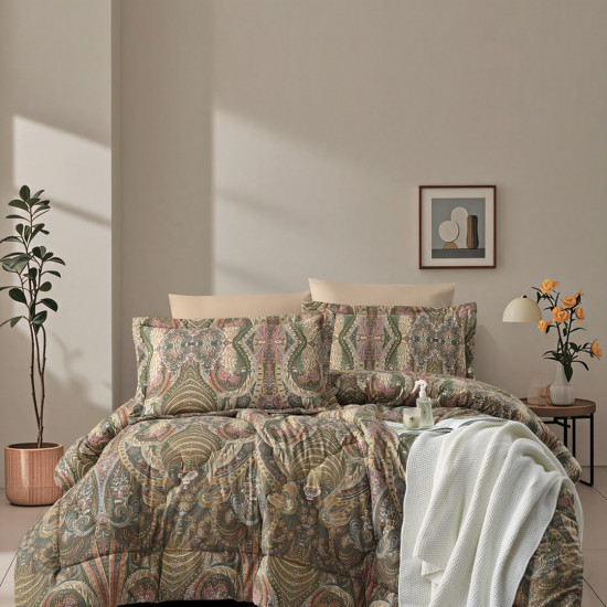 6-Piece Double Super King Size Comforter Set
