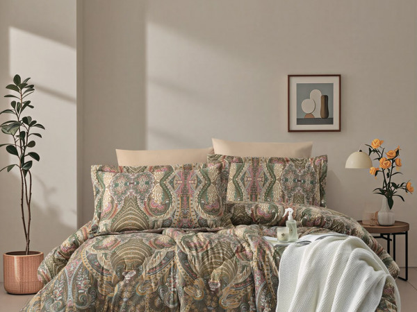 6-Piece Double Super King Size Comforter Set