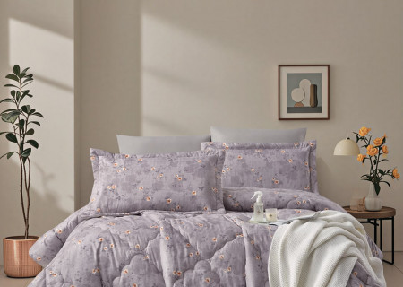6-Piece Double Super King Size Comforter Set