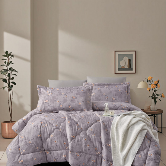 6-Piece Double Super King Size Comforter Set