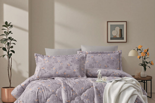 6-Piece Double Super King Size Comforter Set