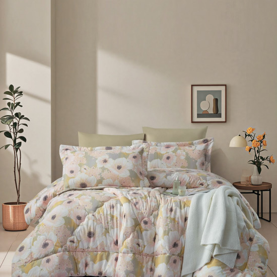 6-Piece Double Super King Size Comforter Set