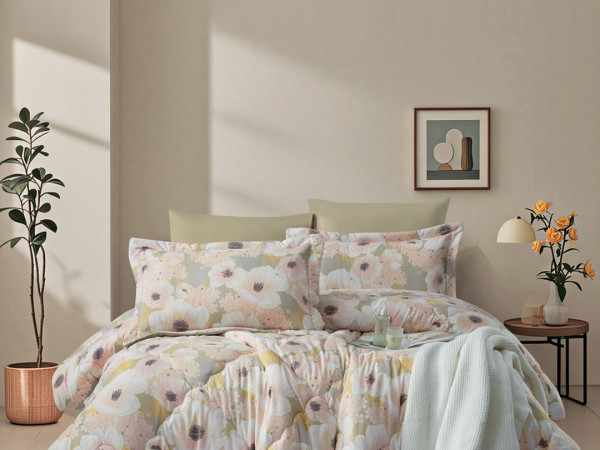 6-Piece Double Super King Size Comforter Set