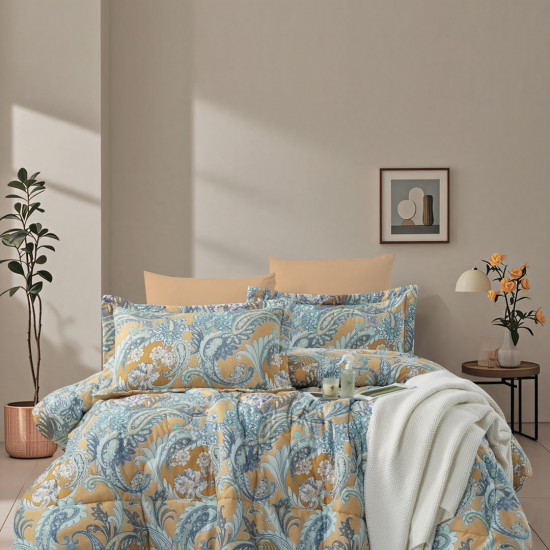6-Piece Double Super King Size Comforter Set