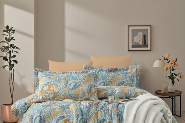 6-Piece Double Super King Size Comforter Set