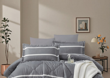 6-Piece Double Super King Size Comforter Set
