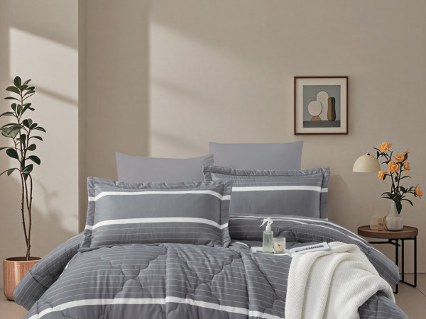 6-Piece Double Super King Size Comforter Set