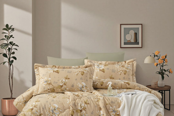 6-Piece Double Super King Size Comforter Set