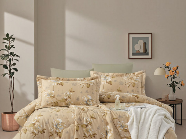 6-Piece Double Super King Size Comforter Set