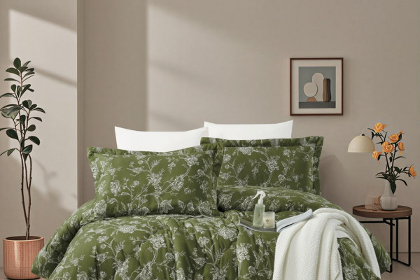 6-Piece Double Super King Size Comforter Set