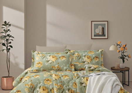 6-Piece Double Super King Size Comforter Set