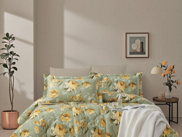 6-Piece Double Super King Size Comforter Set