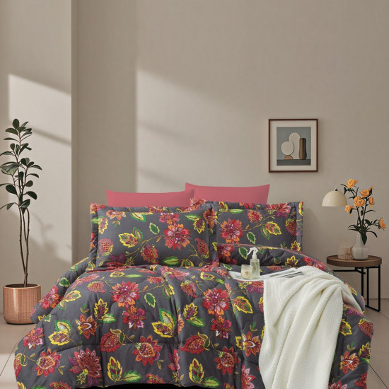 6-Piece Double Super King Size Comforter Set