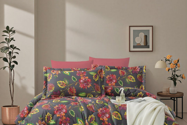 6-Piece Double Super King Size Comforter Set