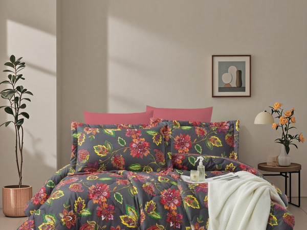 6-Piece Double Super King Size Comforter Set
