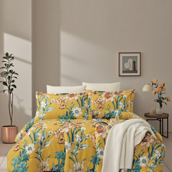 6-Piece Double Super King Size Comforter Set