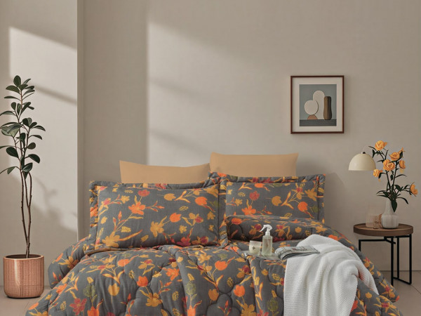 6-Piece Double Super King Size Comforter Set