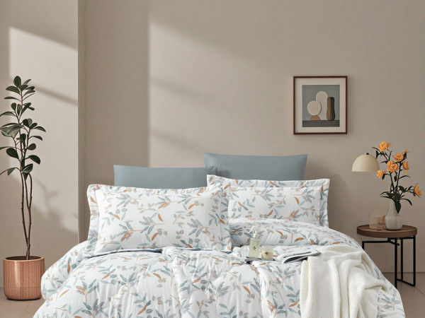 6-Piece Double Super King Size Comforter Set