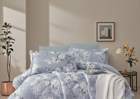 6-Piece Double Super King Size Comforter Set