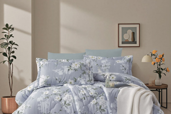 6-Piece Double Super King Size Comforter Set