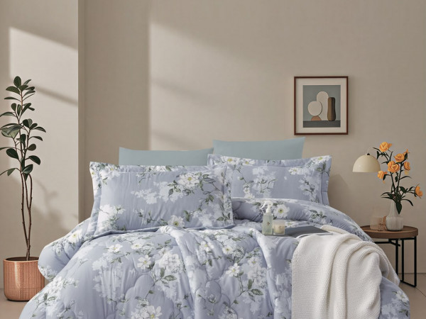 6-Piece Double Super King Size Comforter Set