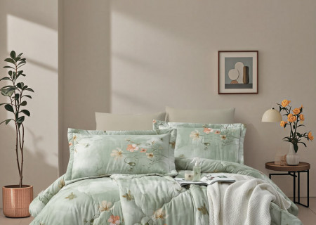 6-Piece Double Super King Size Comforter Set
