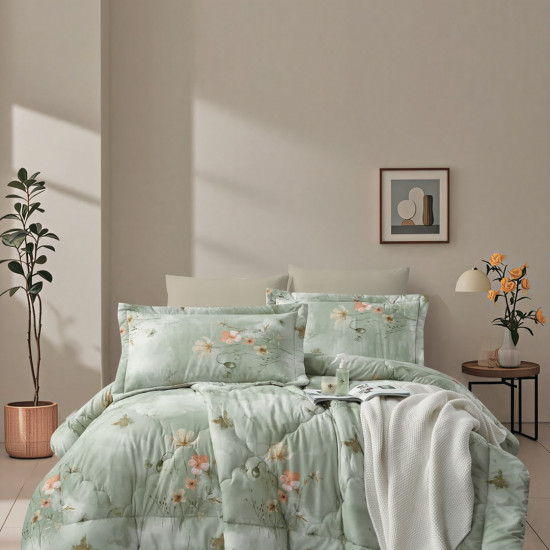 6-Piece Double Super King Size Comforter Set